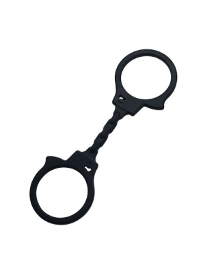 Timeless Silicone Handcuffs Black