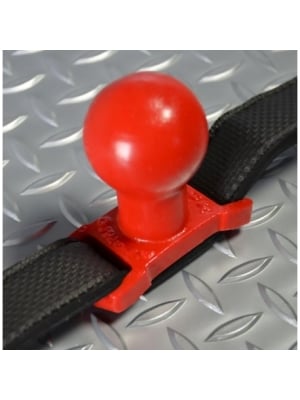 Πρωκτική Σφήνα Oxballs Trainer Slider-Strap Harness Butt Plug - Red XL