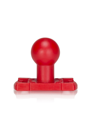 Πρωκτική Σφήνα Oxballs Trainer Slider-Strap Harness Butt Plug - Red XL- Anal Plug Σιλικόνης