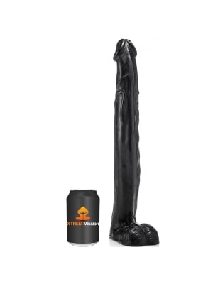 XXL Πρωκτικό Dildo Chris 48 x 5.5 cm (Μαύρο) - HardToys