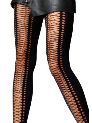 Spandex Lace Up Pantyhose