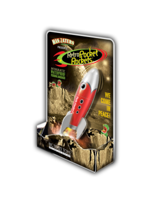 Big Teaze Toys Rocket Vibrator Red OS
