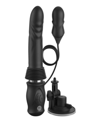 Fetish Fantasy Series Ultimate Silicone Thruster - Black