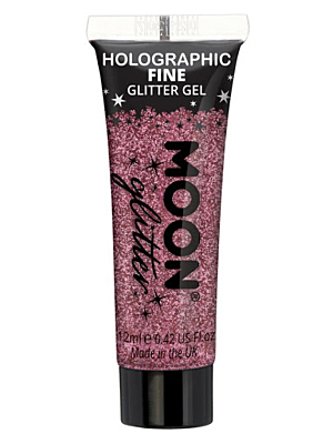 Holographic Fine Glitter Gel - pink