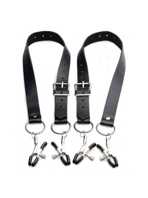 Spread Labia Spreader Straps with Clamps