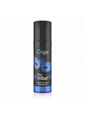 Orgie Sexy Vibe! Liquid Vibrator 15ml για ζευγάρια