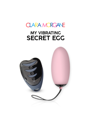 Αδιάβροχο Επαναφορτιζόμενο Δονούμενο Κολπικό Αυγό My Vibrating Secret Egg με Remote Control (Ροζ) - Clara Morgane
