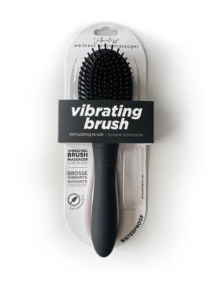 Vibrating Hairbrush Vibraliss Black