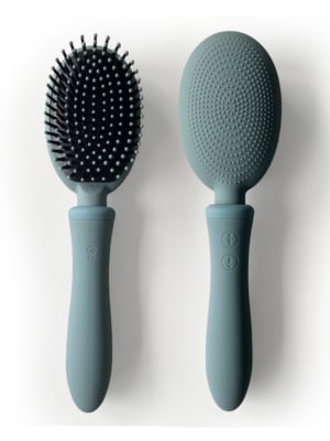 Vibrating Hairbrush Vibraliss Grey Blue