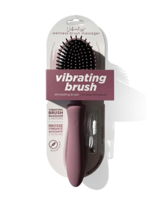 Vibrating Hairbrush Vibraliss Purple Wine