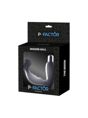 Δονούμενη Πρωκτική Σφήνα P-Factor Insider Ball Butt Plug - Toyz4Lovers