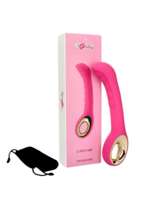 G-spot grip vibrator Pink