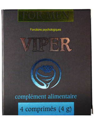 Συμπληρώματα Διατροφής Viper, 4 κάψουλες