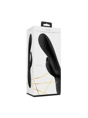 Vive Cato - Pulse G-spot Rabbit - Black