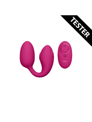 Aika - Pulse Wave  Vibrating Love Egg - Pink - TESTER