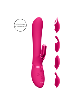 Chou - G-Spot Rabbit & Clitoral Stimulator Pink