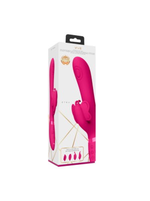 Etsu - Pulse Wave G-Spot Rabbit & Clitoral Stimulator - Pink