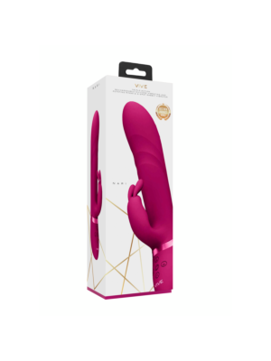 Nari - Vibrating and Rotating Beads, G-Spot Rabbit - Pink