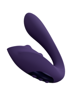 Yuki - Dual Motor G-Spot Vibrator with Massaging Beads - Purple