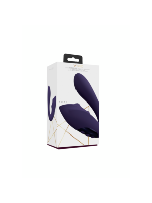 Yuki - Dual Motor G-Spot Vibrator with Massaging Beads - Purple