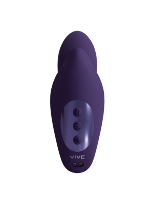 Yuki - Dual Motor G-Spot Vibrator with Massaging Beads - Purple *bulk