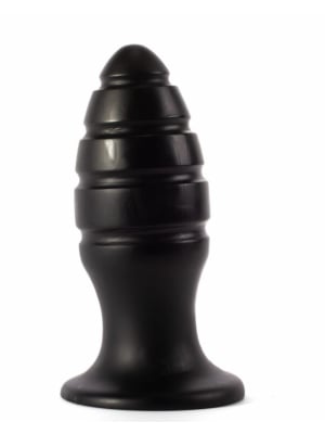 X-Men 10" Extra Girthy Butt Plug Black VIII