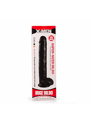 X-MEN 16" Super-Sized Dildo Black