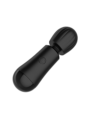 Zakey Wake Mini Vibrator 10 Vibration Modes Black Silicone Guilty Toys
