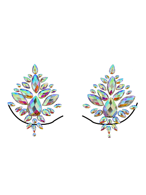 AB Crystal Boob Gems/ Jewels - Style B
