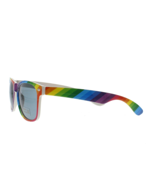 Bisexual Coloured Striped Sunglasses