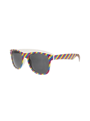 Pansexual Coloured Striped Sunglasses