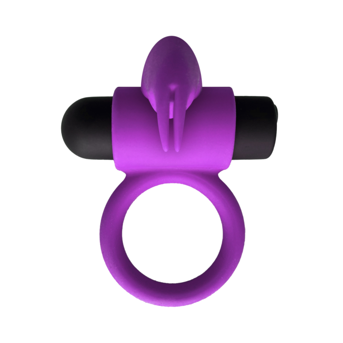 E9 Purple Rechargeable Vibrating Ring