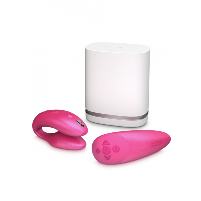 We-Vibe Chorus Remote Control - Επαναφορτιζόμενος Δονητής Πολυτελείας για Ζευγάρια (Ροζ)