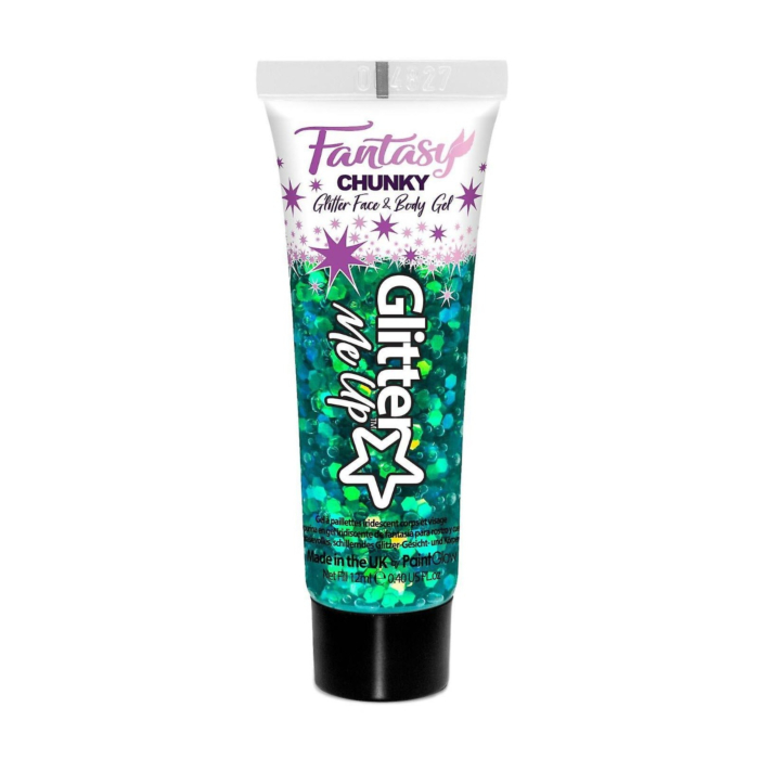 Fantasy Chunky Glitter Gels 12ml - Green