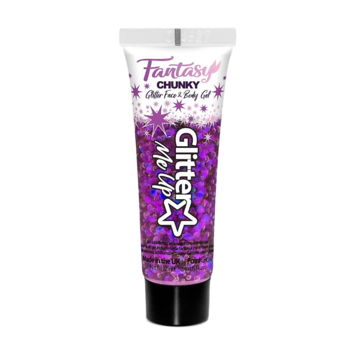 Fantasy Chunky Glitter Gels 12ml-purple