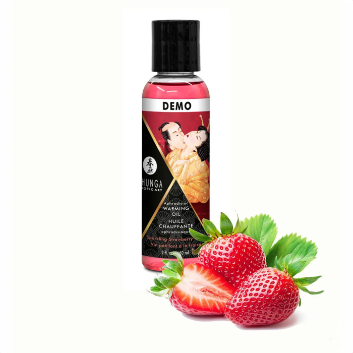Λάδι για Ερωτικό Μασάζ Shunga Strawberry Wine 60 ml