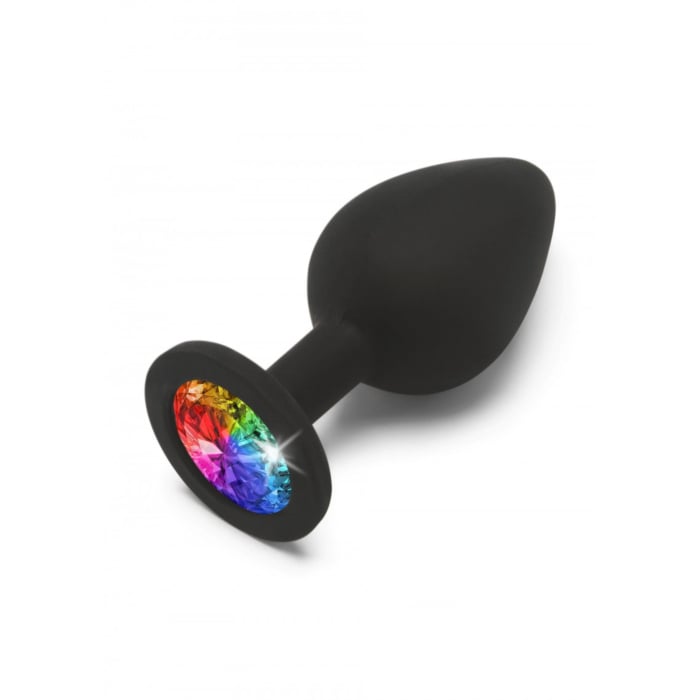 Πρωκτική Σφήνα Rainbow Booty Jewel Medium