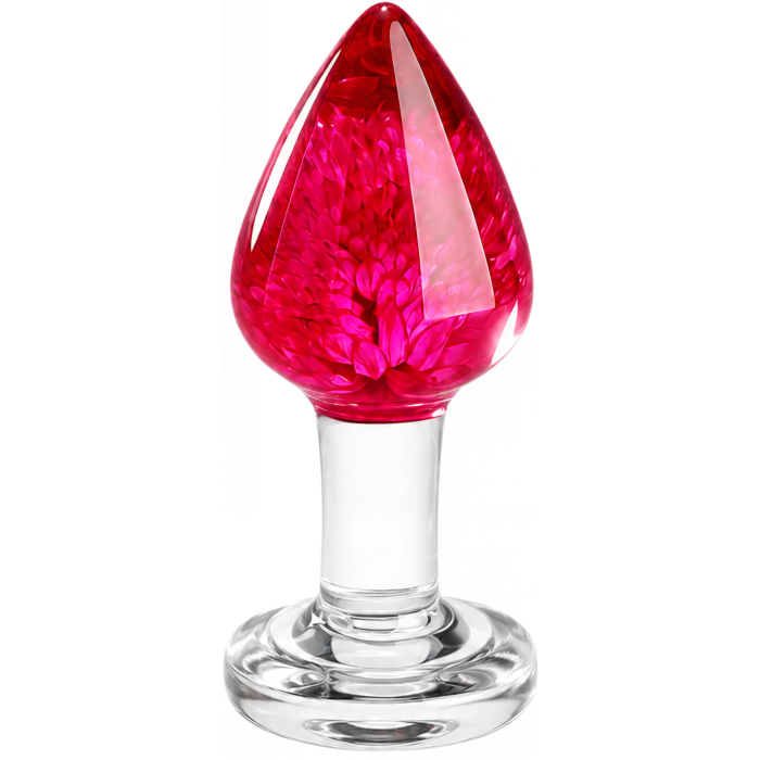ToyJoy Bachelors Button Anal Plug Medium - Clear
