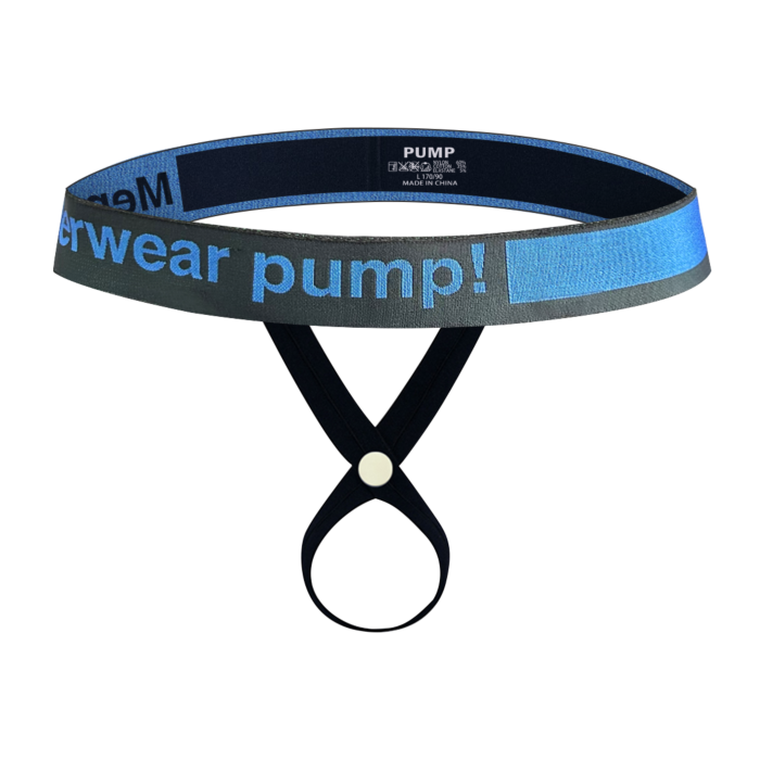T-back Mens Underwear Jockstrap Blue