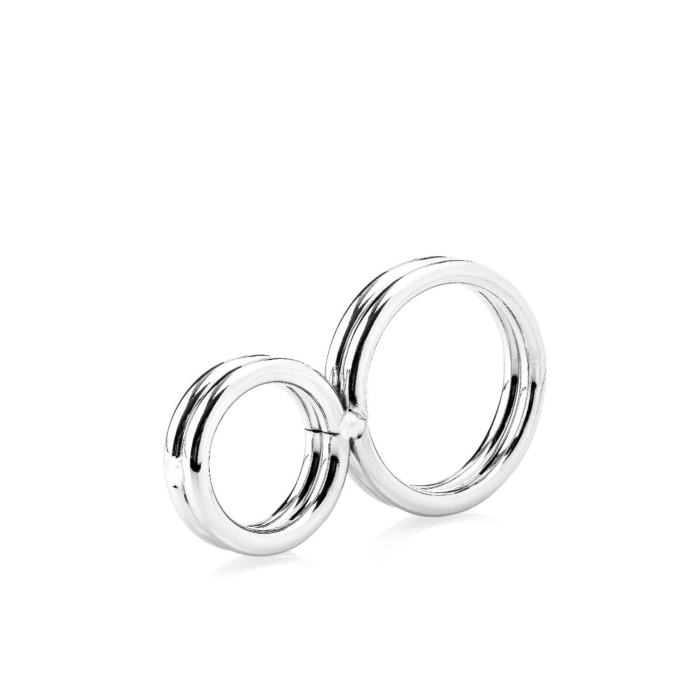 Two-Ringed Deluxe Cockring 3.8cm