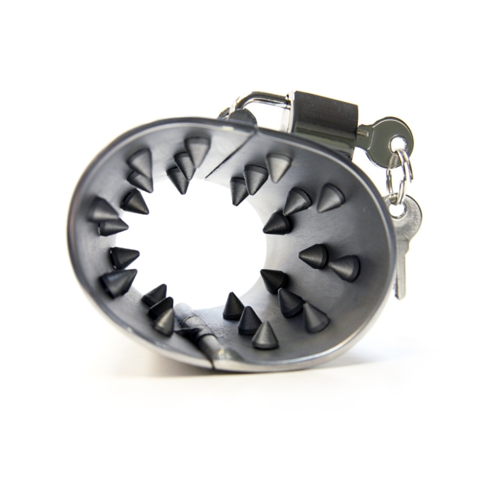 Βασανισμός Πέους - Όρχεων - Spanish Spiked Ball Stretcher-Black Label
