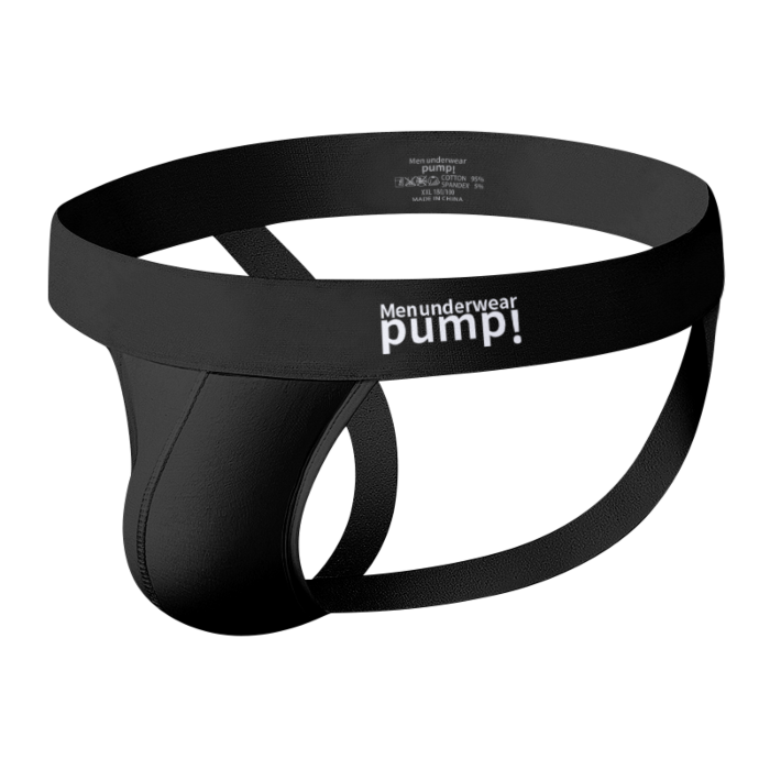 Sexy Jockstrap for Men Black Pump