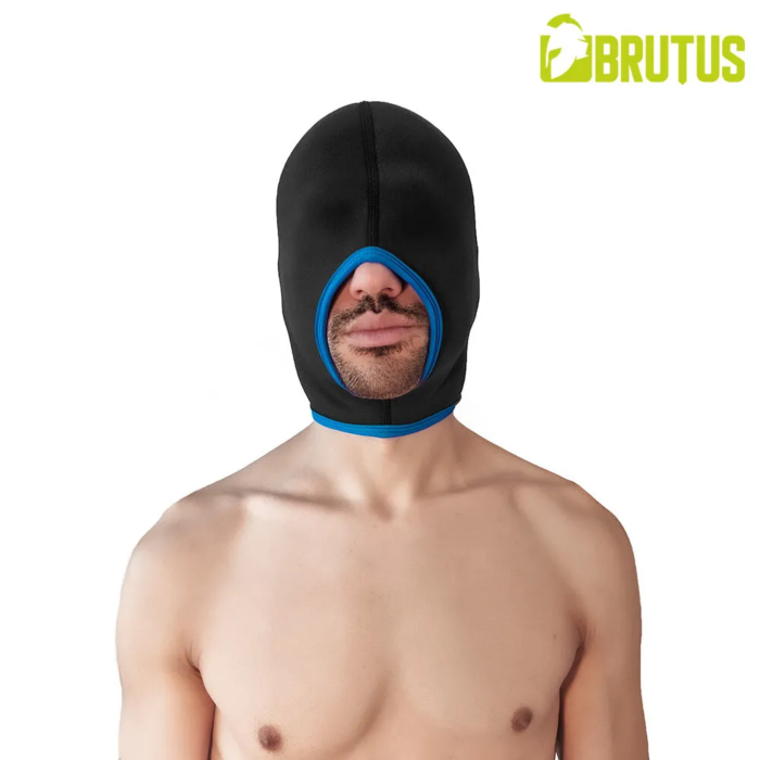 BRUTUS Blind Neoprene Face Fucker Hood Black / Blue