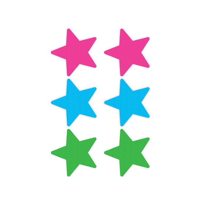 PEEKABOO PASTIES NEON STAR