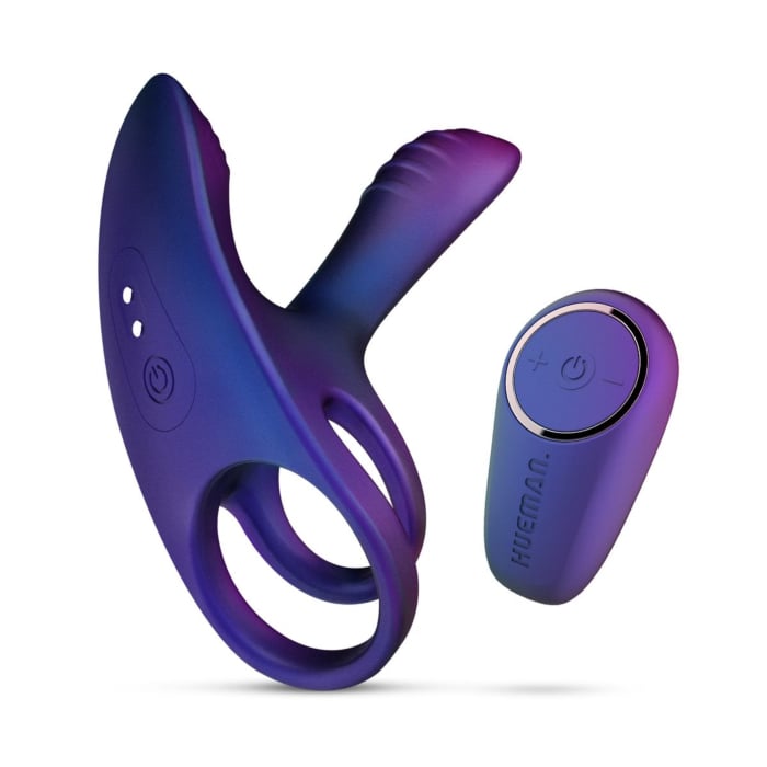 Cockring + Infinity Ignite Hueman penis tip - Diameter 38mm