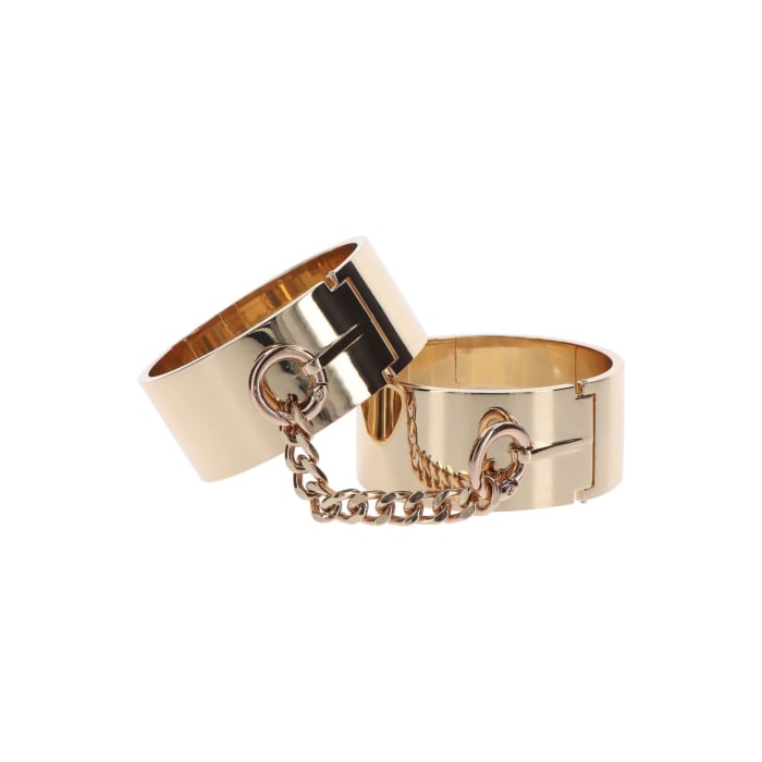 Taboom Dona Slave Wrist Cuffs - Rose Gold