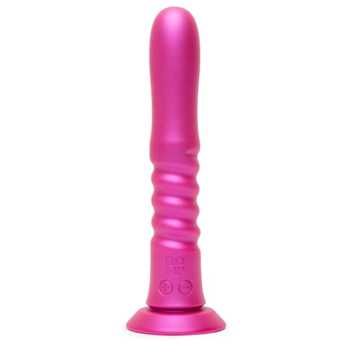 ROMP - Jiggle Thrusting Vibrator with Suction Cup - Pink