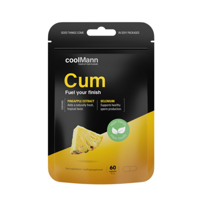CoolMann - Cum Food Supplement - Pineapple 60 pcs