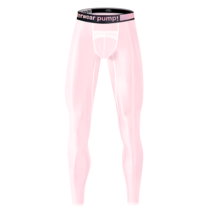 Nylon Made Mens Breathable Quick Drying High Performance Fit Pink
