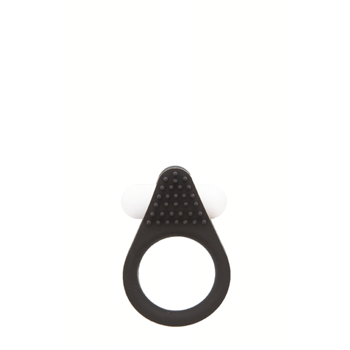 Δαχτυλίδι Πέους Σιλικόνης Με Δόνηση LIT-UP SILICONE STIMU RING 1 BLACK